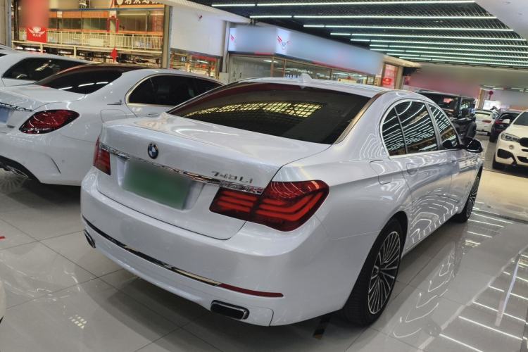 Used BMW 7 Series 2013 740Li Leading Model Rear Right 45 Deg