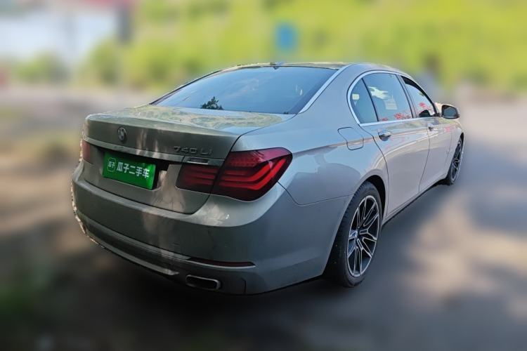 Used BMW 7 Series 2013 740Li Luxury Model Rear Right 45 Deg
