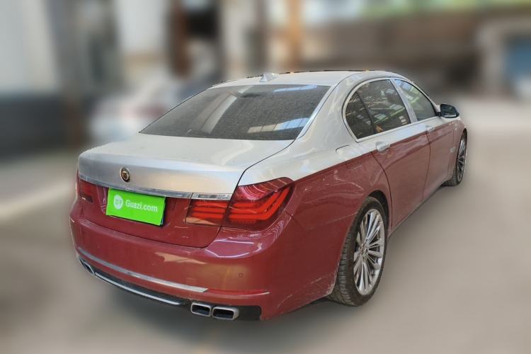 Used BMW 7 Series 2013 730Li Leading Model Rear Right 45 Deg