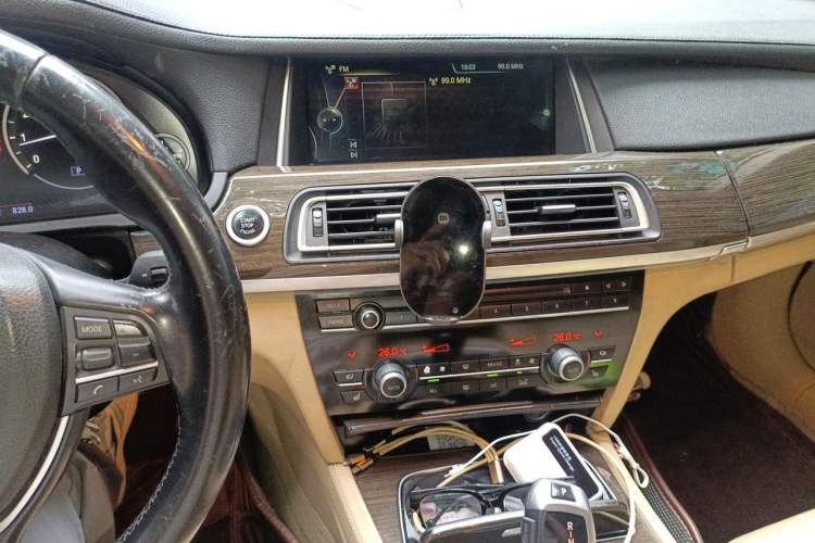 Used BMW 7 Series 2013 730Li Leading Model Audio And AC Panel