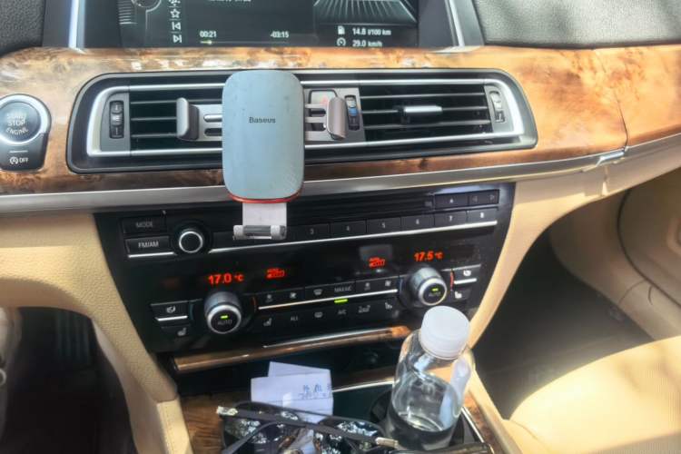 Used BMW 7 Series 2013 740Li Luxury Model Audio And AC Panel