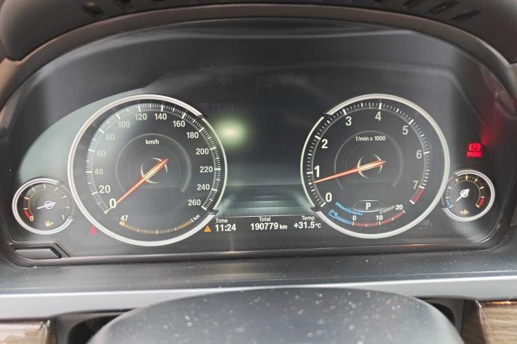 Used BMW 7 Series 2013 730Li Luxury Model Instrument Cluster