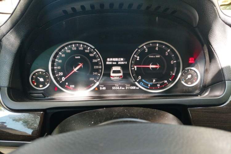 Used BMW 7 Series 2013 740Li Luxury Model Instrument Cluster