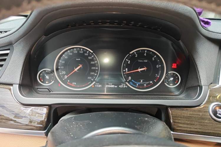 Used BMW 7 Series 2013 730Li Luxury Model Instrument Cluster