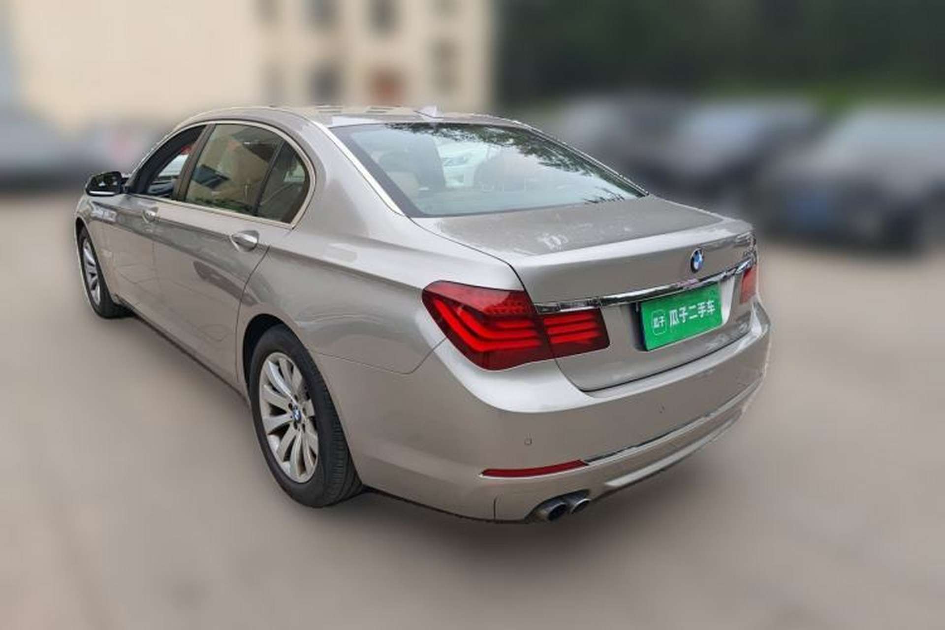 Used BMW 7 Series 2013 730Li Leading Model Rear Left 45 Deg