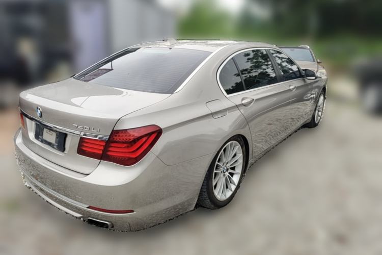 Used BMW 7 Series 2013 740Li Leading Model Rear Right 45 Deg