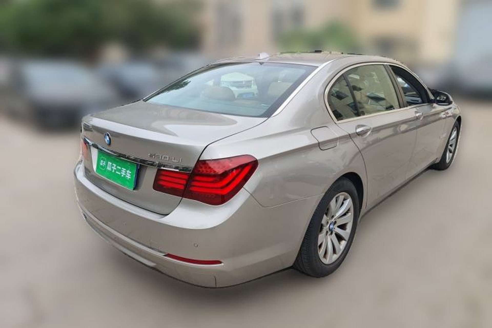 Used BMW 7 Series 2013 730Li Leading Model Rear Right 45 Deg