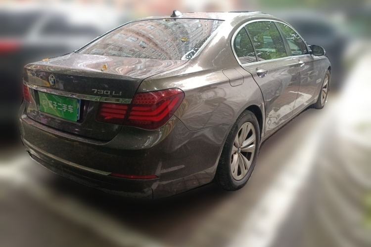 Used BMW 7 Series 2013 730Li Leading Model Rear Right 45 Deg
