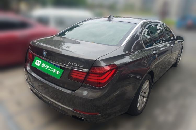 Used BMW 7 Series 2013 740Li Leading Model Rear Right 45 Deg