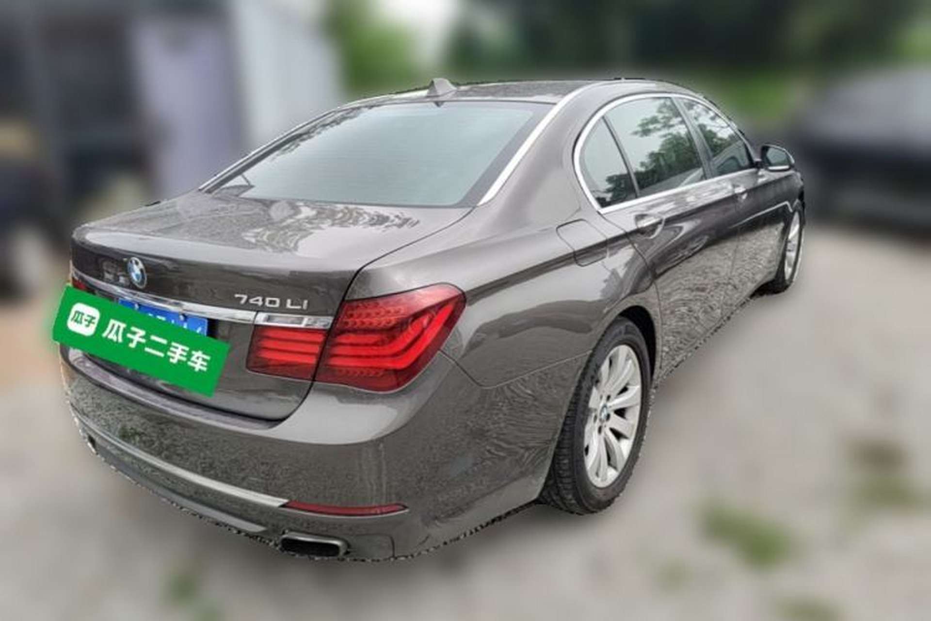 Used BMW 7 Series 2013 740Li Leading Model Rear Right 45 Deg