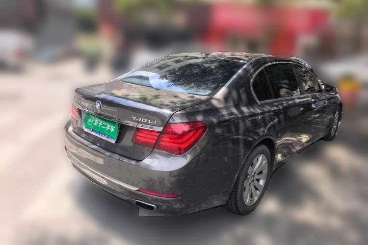 Used BMW 7 Series 2013 740Li Luxury Model Rear Right 45 Deg