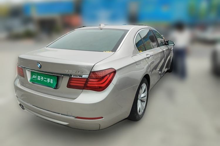 Used BMW 7 Series 2013 730Li Leading Model Rear Right 45 Deg