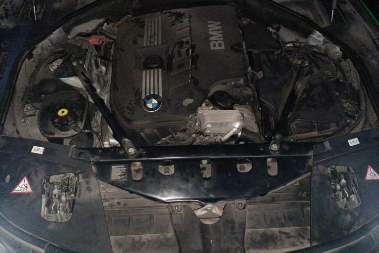 Used BMW 7 Series 2013 730Li Luxury Model Engine Bay
