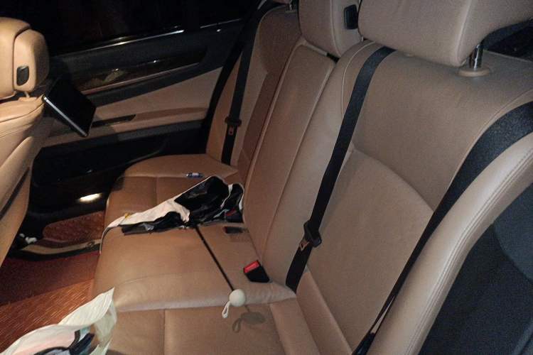 Used BMW 7 Series 2013 730Li Luxury Model Left Rear Seat