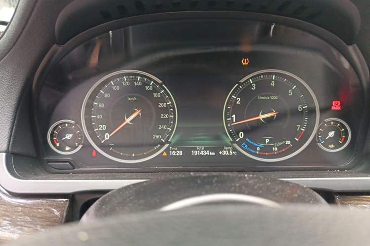 Used BMW 7 Series 2013 730Li Luxury Model Instrument Cluster