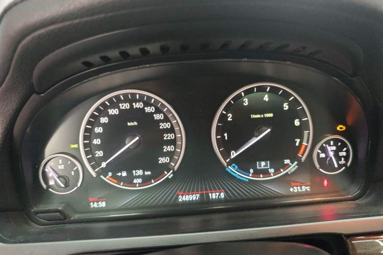 Used BMW 7 Series 2013 730Li Luxury Model Instrument Cluster