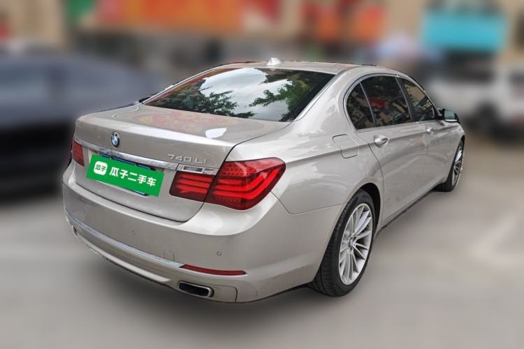 Used BMW 7 Series 2013 740Li Leading Model Rear Right 45 Deg
