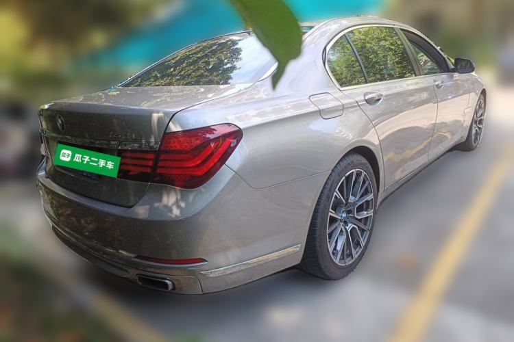 Used BMW 7 Series 2013 730Li Luxury Model Rear Right 45 Deg