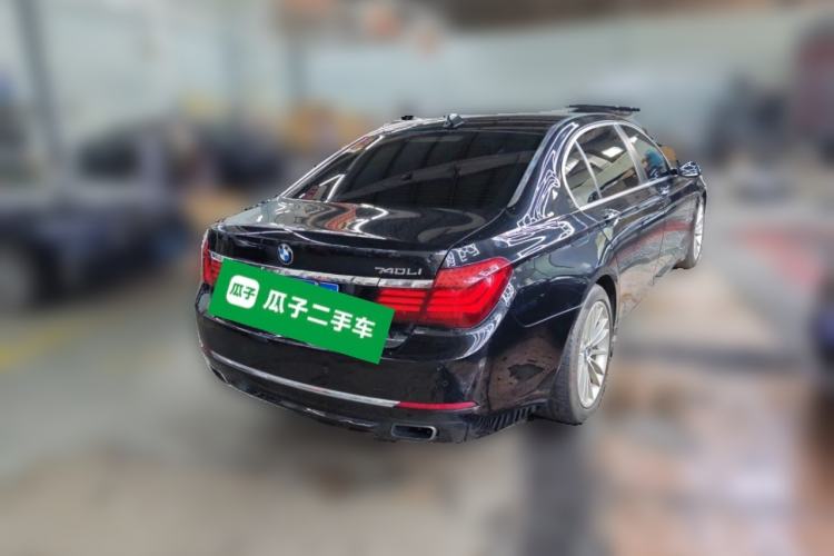Used BMW 7 Series 2013 740Li Leading Model Rear Right 45 Deg
