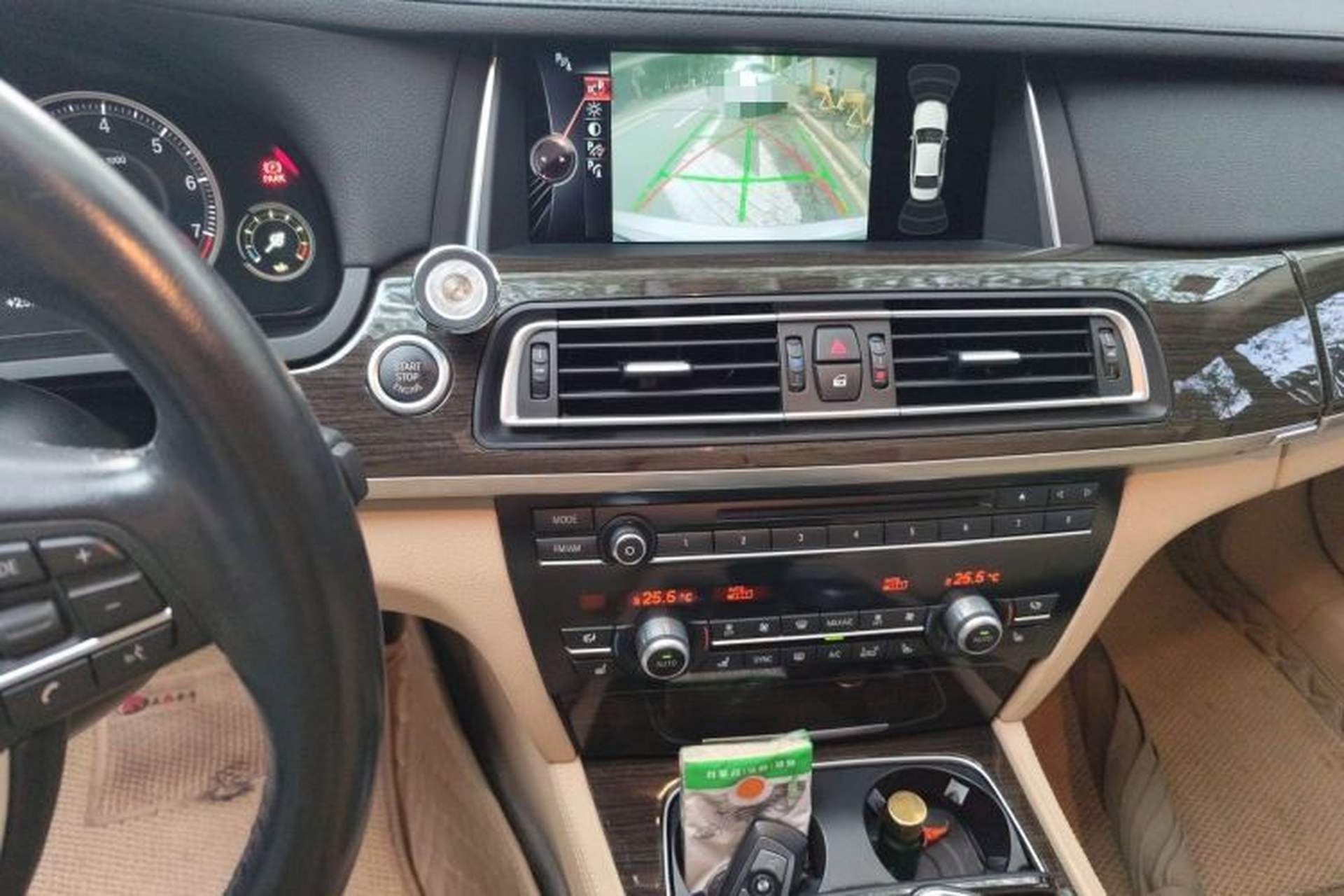 Used BMW 7 Series 2013 730Li Luxury Model Audio And AC Panel