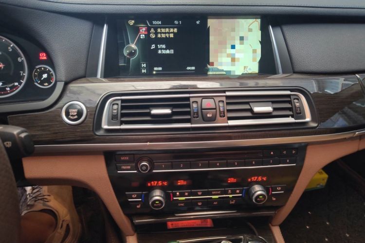 Used BMW 7 Series 2013 730Li Leading Model Audio And AC Panel