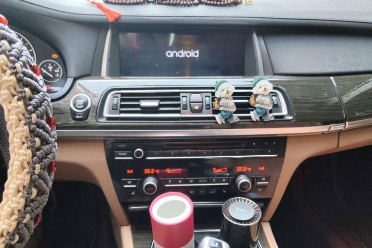 Used BMW 7 Series 2013 740Li xDrive Audio And AC Panel