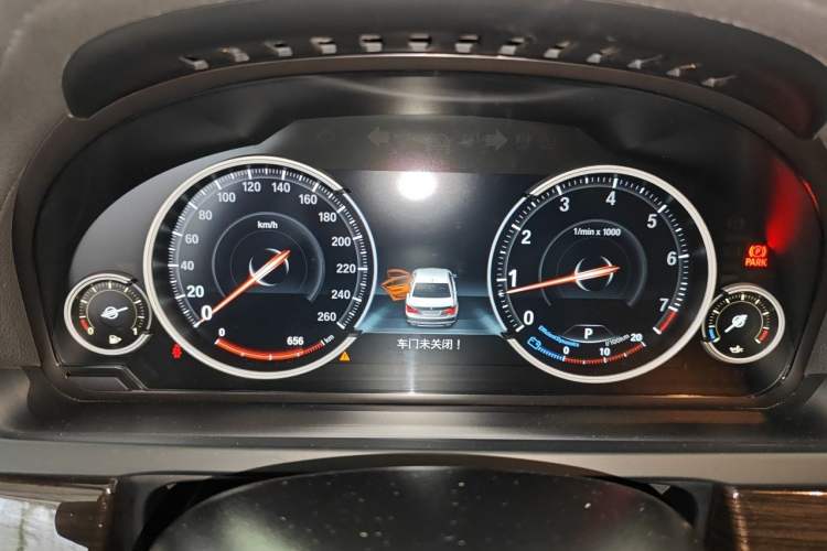 Used BMW 7 Series 2013 730Li Luxury Model Instrument Cluster