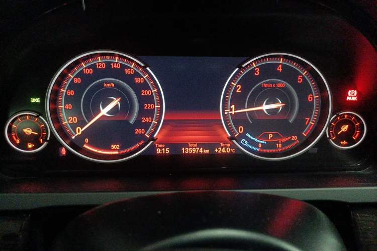 Used BMW 7 Series 2013 740Li Leading Model Instrument Cluster