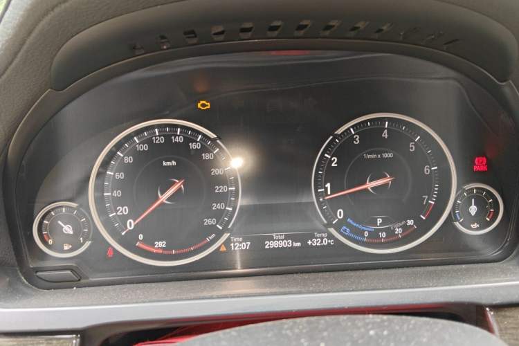 Used BMW 7 Series 2013 730Li Luxury Model Instrument Cluster
