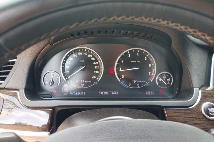 Used BMW 7 Series 2013 730Li Luxury Model Instrument Cluster