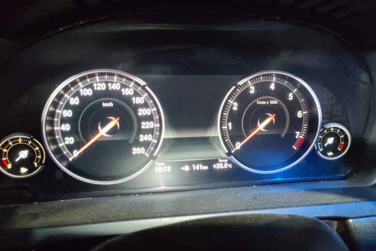 Used BMW 7 Series 2013 730Li Luxury Model Instrument Cluster