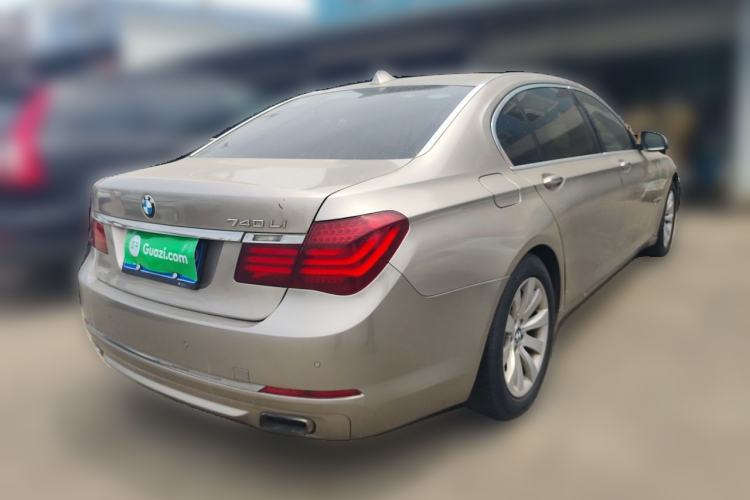 Used BMW 7 Series 2013 740Li Luxury Model Rear Right 45 Deg
