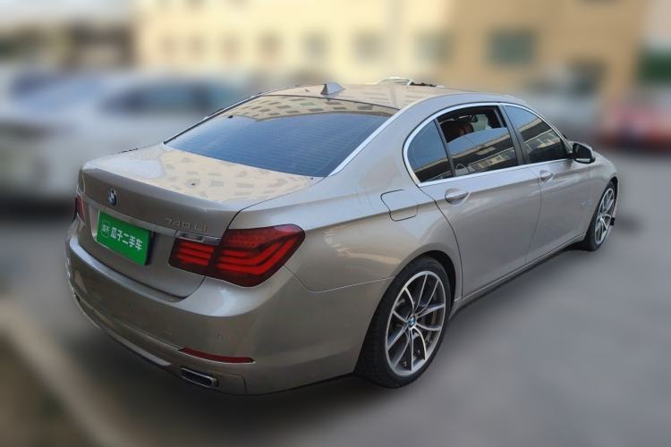 Used BMW 7 Series 2013 730Li Leading Model Rear Right 45 Deg