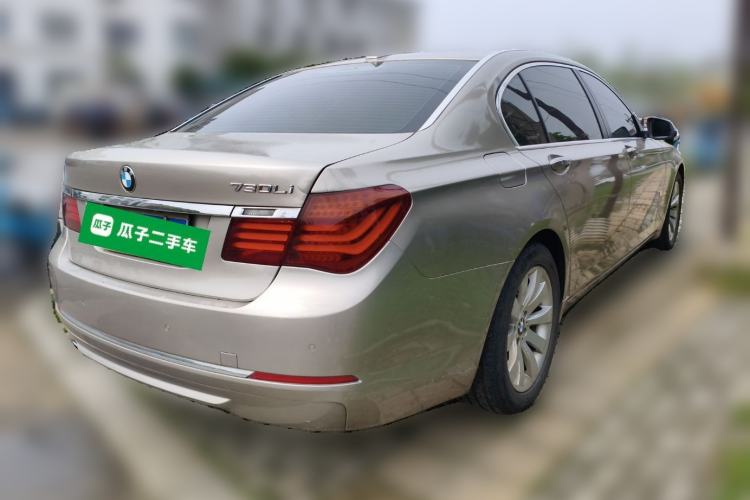 Used BMW 7 Series 2013 730Li Luxury Model Rear Right 45 Deg
