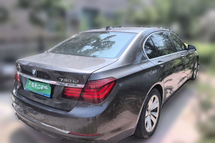 Used BMW 7 Series 2013 730Li Leading Model Rear Right 45 Deg