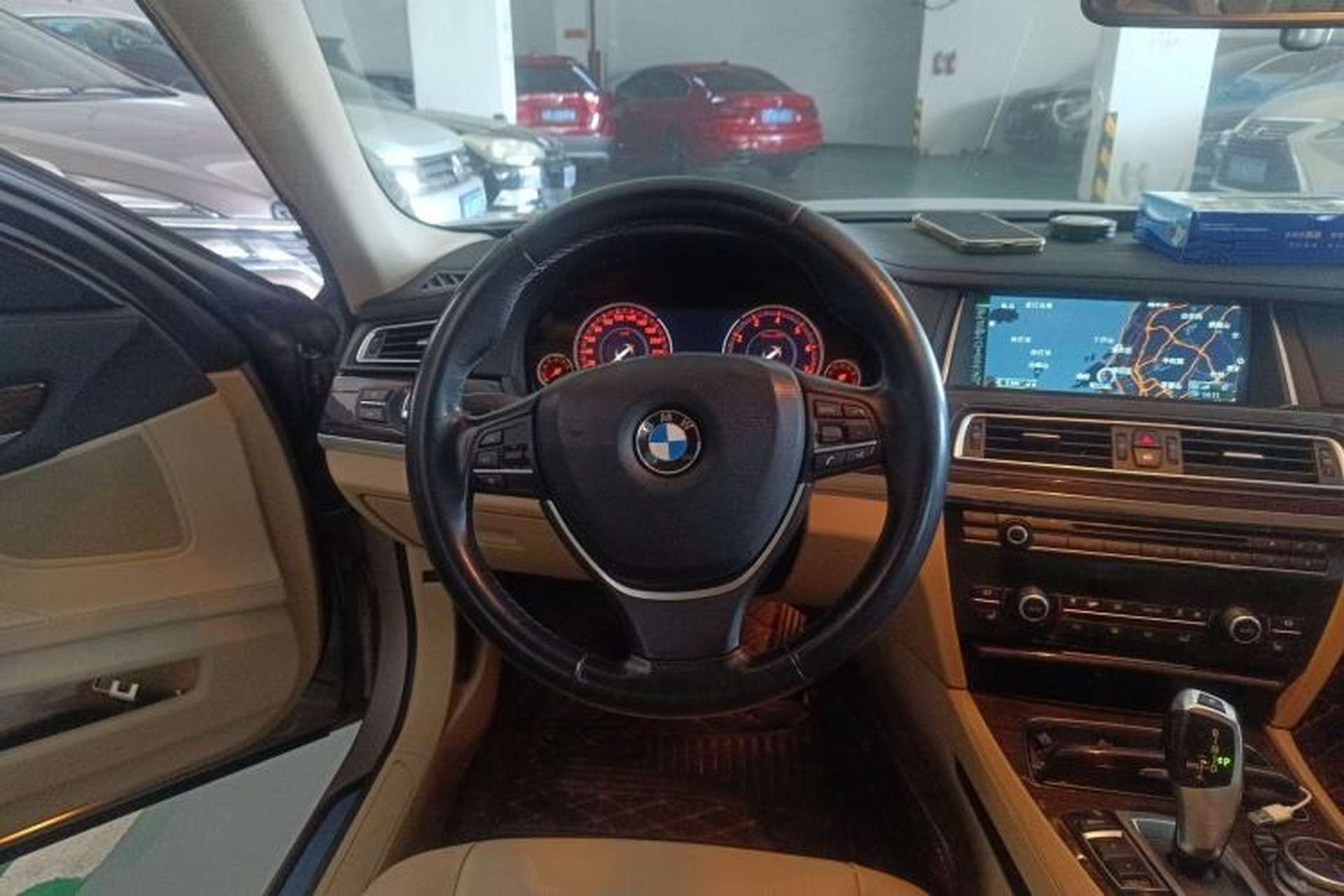 Used BMW 7 Series 2013 730Li Leading Model Steering Wheel
