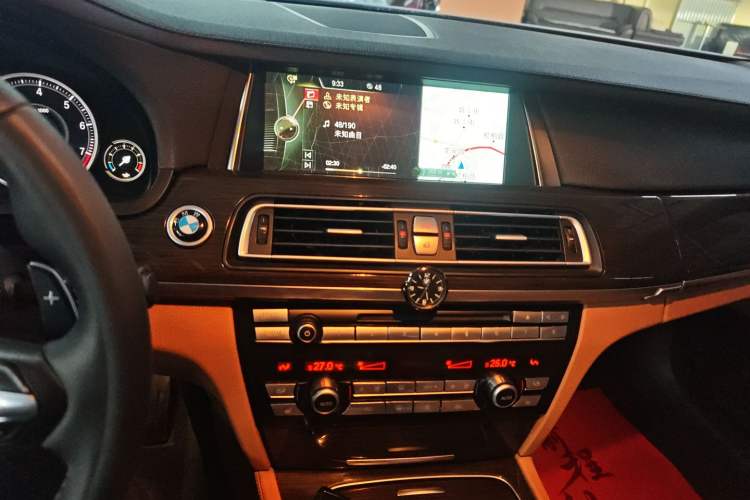 Used BMW 7 Series 2013 730Li Leading Model Audio And AC Panel