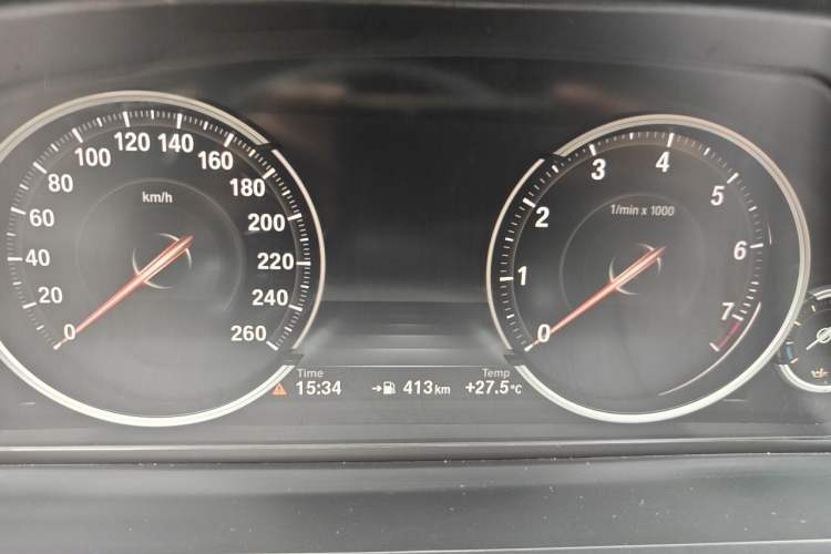 Used BMW 7 Series 2013 740Li Luxury Model Instrument Cluster