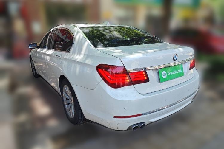 Used BMW 7 Series 2013 730Li Leading Model Rear Left 45 Deg