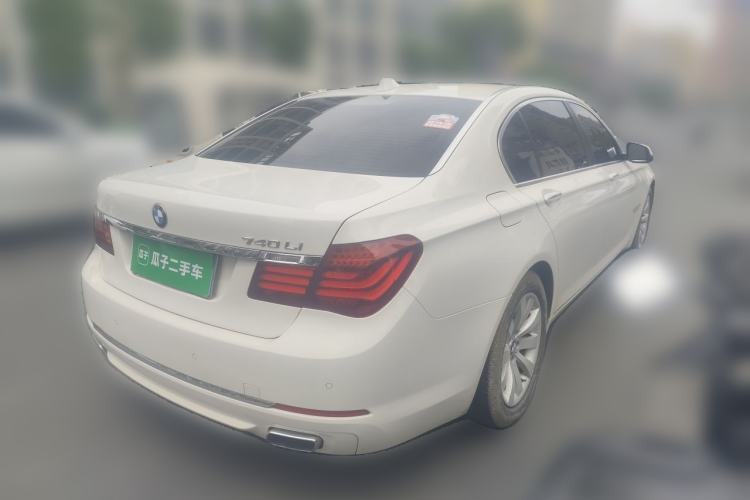 Used BMW 7 Series 2013 730Li Leading Model Rear Right 45 Deg