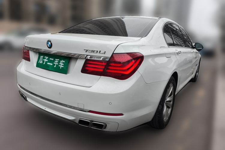 Used BMW 7 Series 2013 730Li Leading Model Rear Right 45 Deg