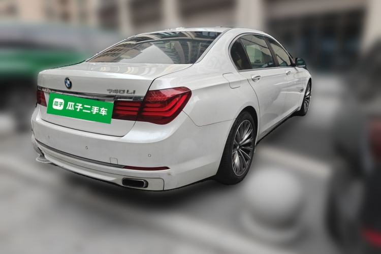 Used BMW 7 Series 2013 740Li Luxury Model Rear Right 45 Deg