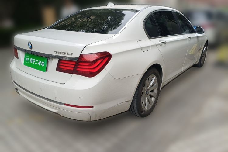Used BMW 7 Series 2013 730Li Luxury Model Rear Right 45 Deg