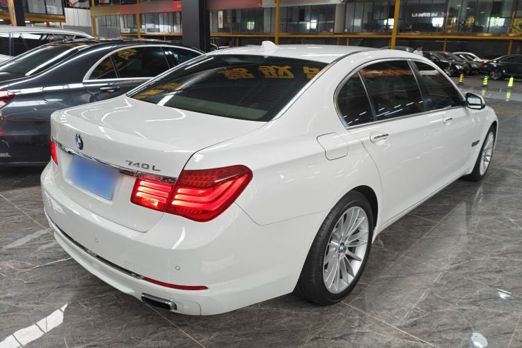 Used BMW 7 Series 2013 740Li Leading Model Rear Right 45 Deg