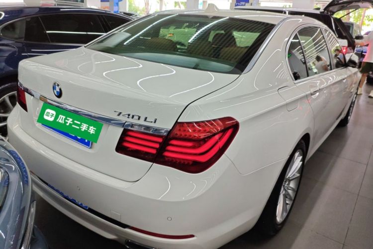Used BMW 7 Series 2013 740Li Luxury Model Rear Right 45 Deg