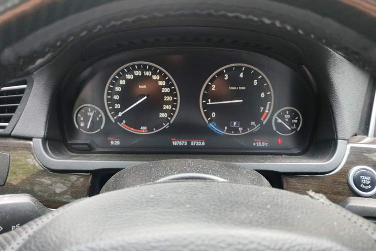 Used BMW 7 Series 2013 730Li Luxury Model Instrument Cluster