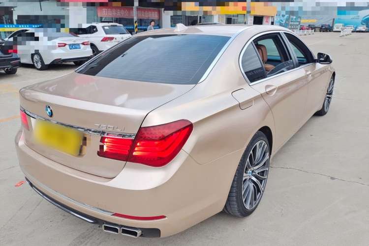 Used BMW 7 Series 2013 730Li Leading Model Rear Right 45 Deg