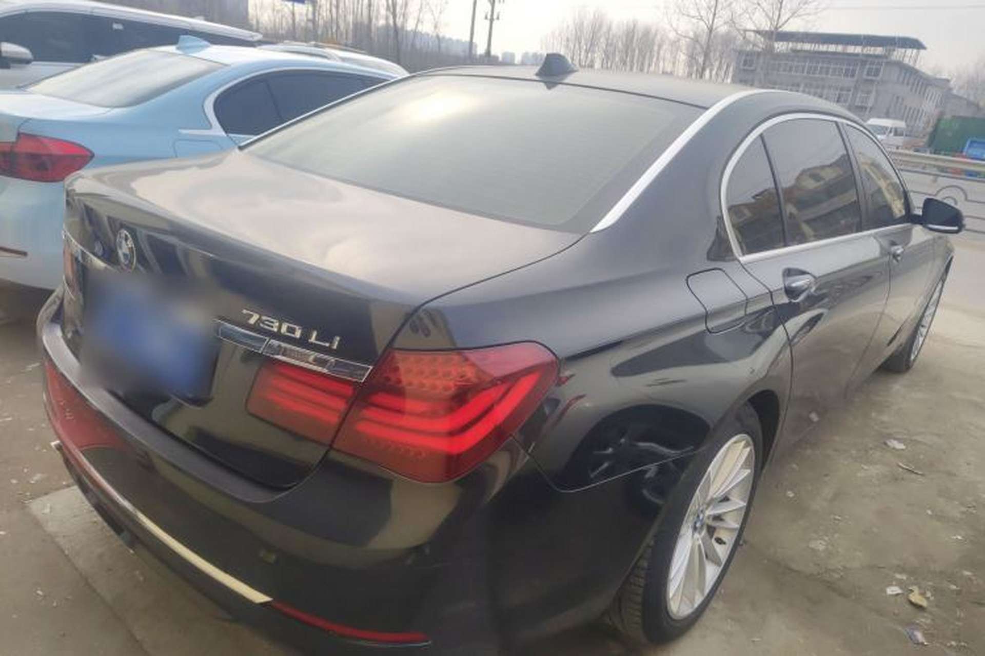 Used BMW 7 Series 2014 730Li Premium Edition Rear Right 45 Deg