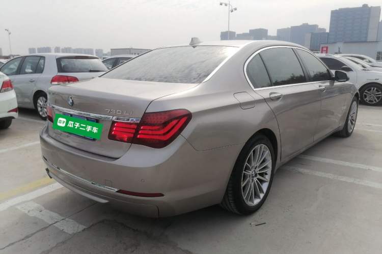 Used BMW 7 Series 2014 730Li Premium Edition Rear Right 45 Deg