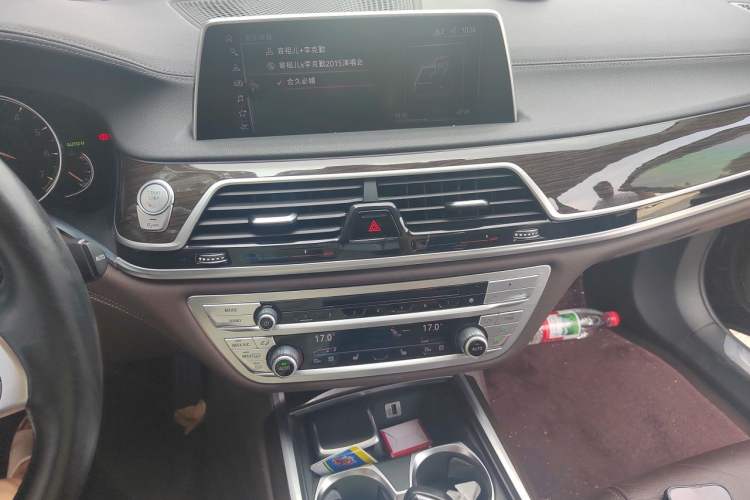 Used BMW 7 Series 2016 730Li Leading Model Audio And AC Panel